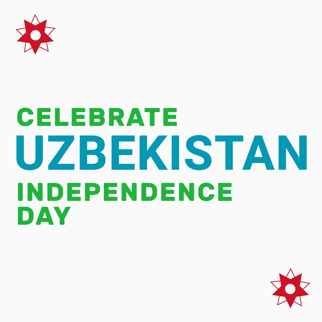 Celebrate Uzbekistan Independence Day Digital Banner Design