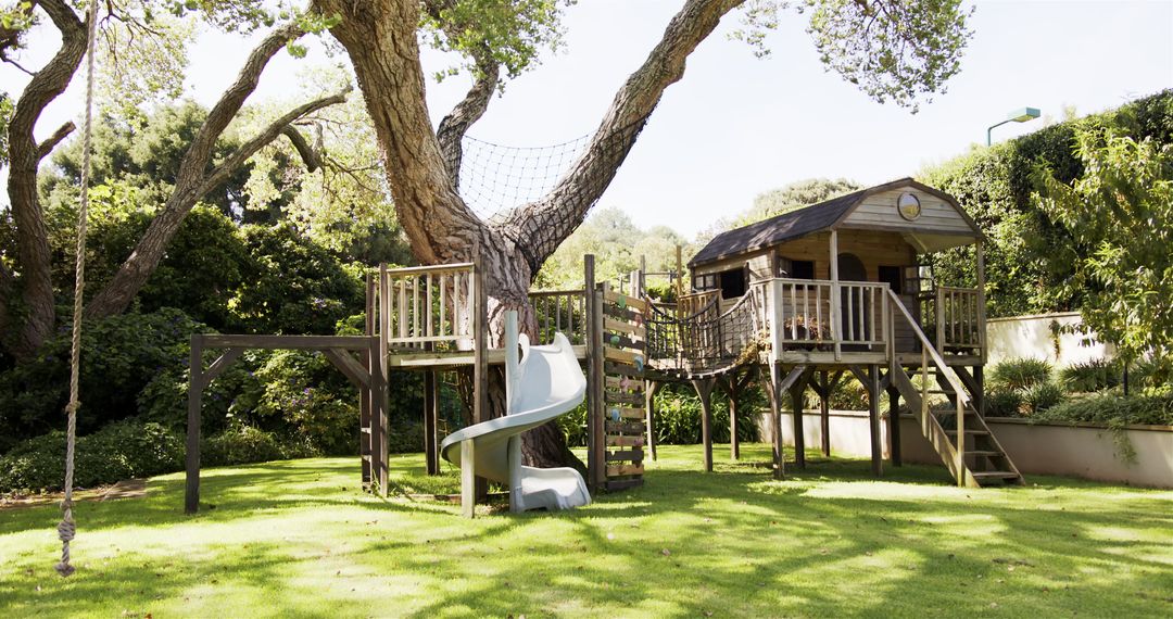 Enchanting Treehouse Playground for Outdoor Adventure and Childhood Fun