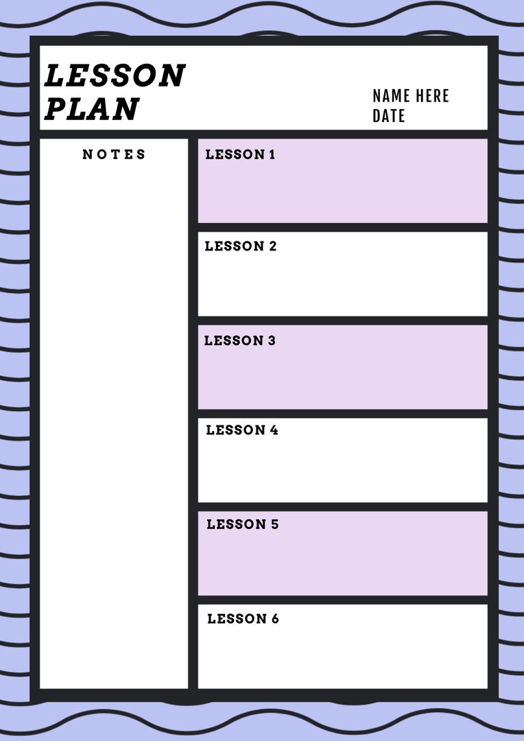 Efficient Lesson Plan Template for Educators and Students