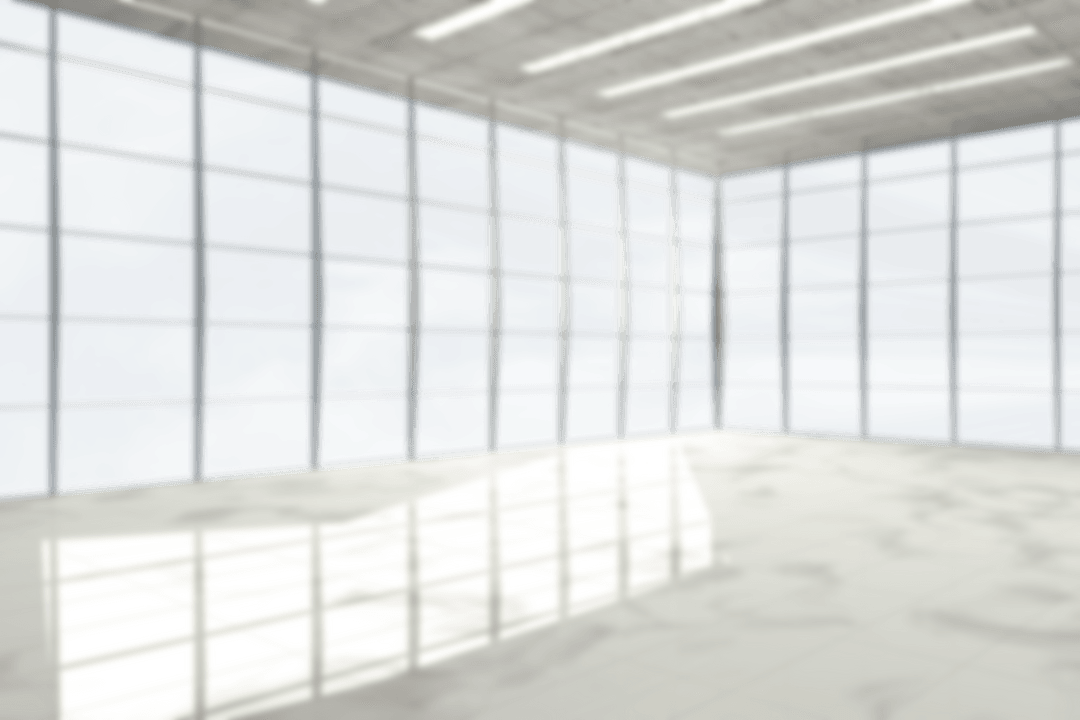 Transparent Modern Airport Interior with Large Windows