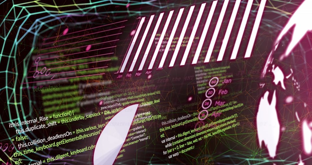 Abstract Data Processing and Networking Graphic