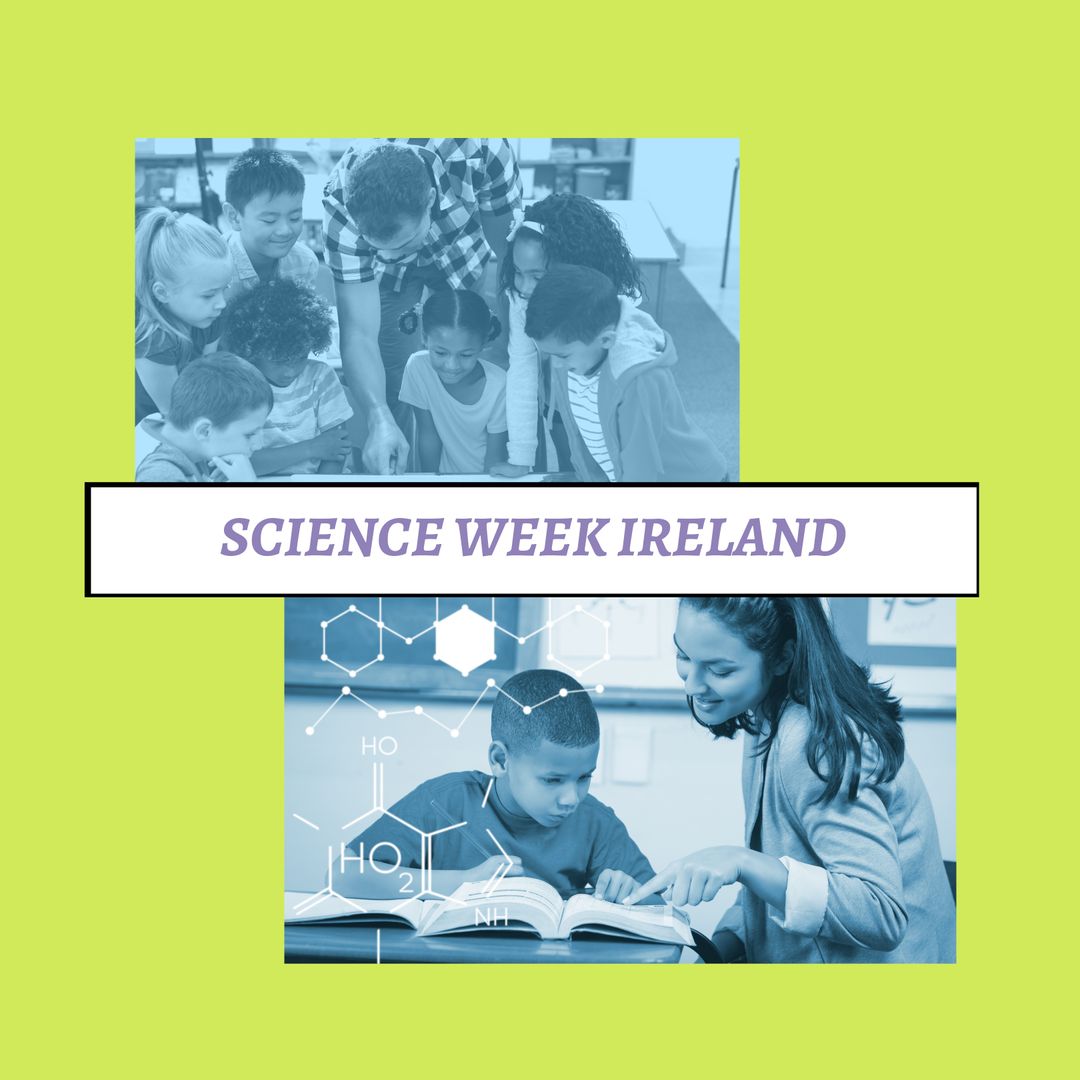 Science Week in Ireland with Diverse Schoolchildren Engaged in Learning