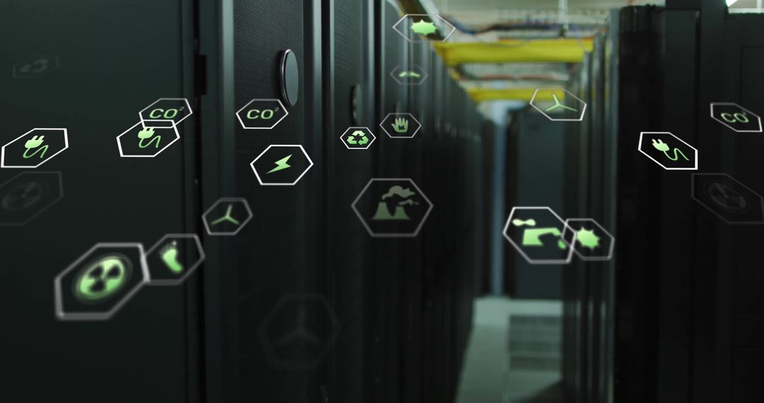 Eco Icons with Modern Data Server for Sustainable Computing
