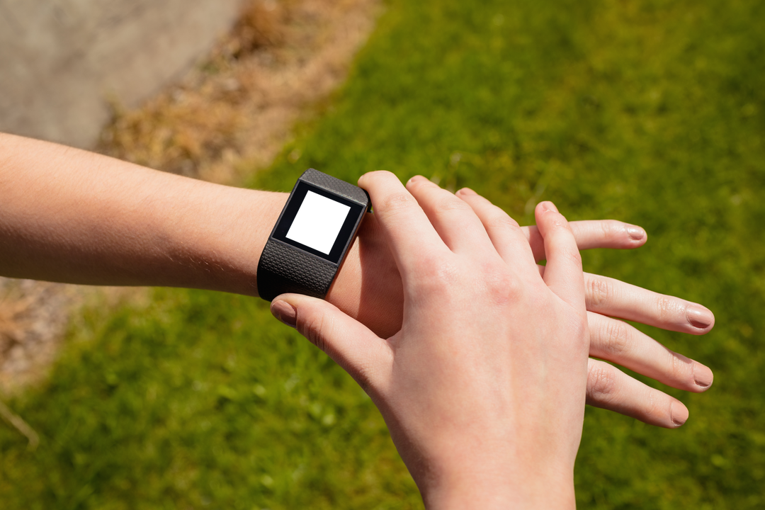 Transparent Benefits of Smartwatch on Outdoors Setup - Download Free Stock Images Pikwizard.com