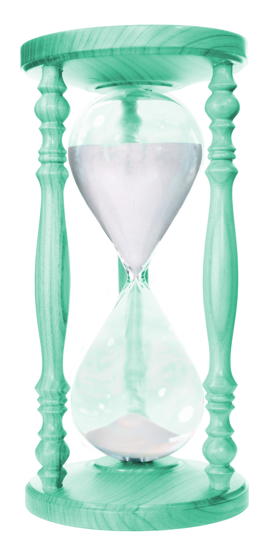 Transparent Green Framed Hourglass Illustration for Timing Design - Download Free Stock Images Pikwizard.com