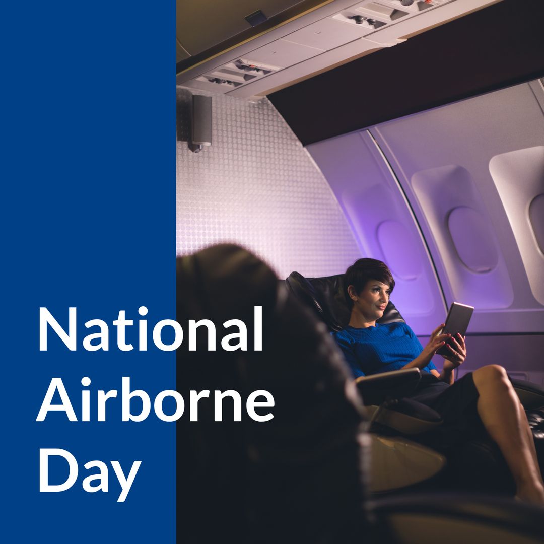 Celebrating National Airborne Day at Cruise Altitude