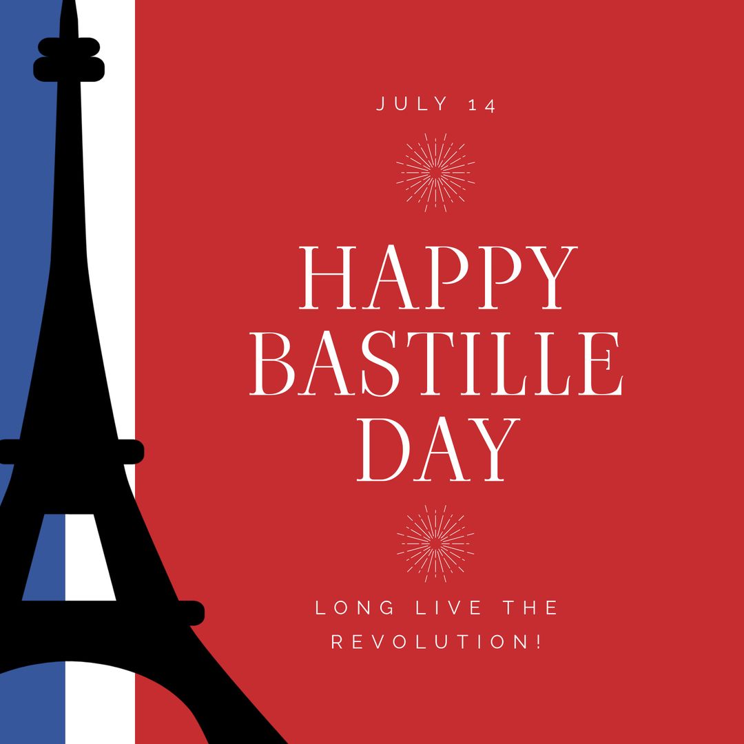 Bastille Day Celebration Design with French Elements - Download Free Stock Images Pikwizard.com
