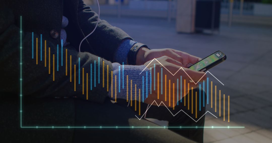 Successful Businessman Analyzing Finance and Technology