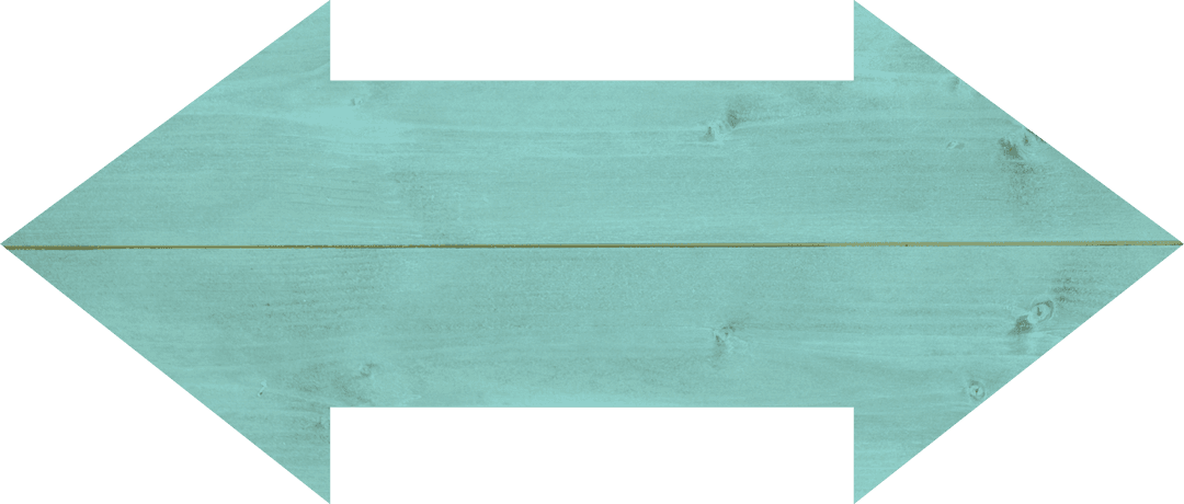 Dual Green Arrows Visual on Transparent Background