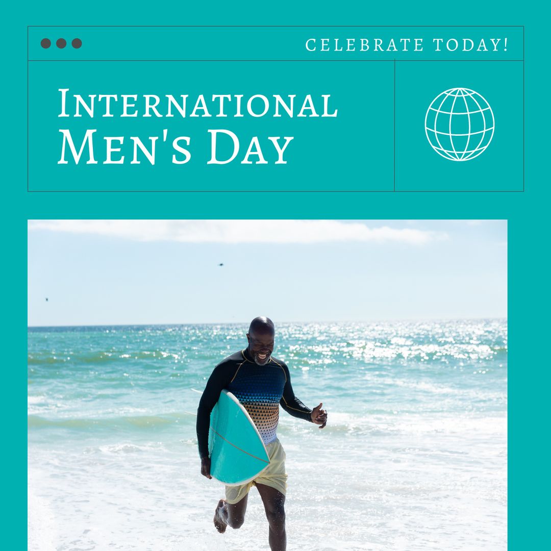Celebrating International Men's Day at the Beach