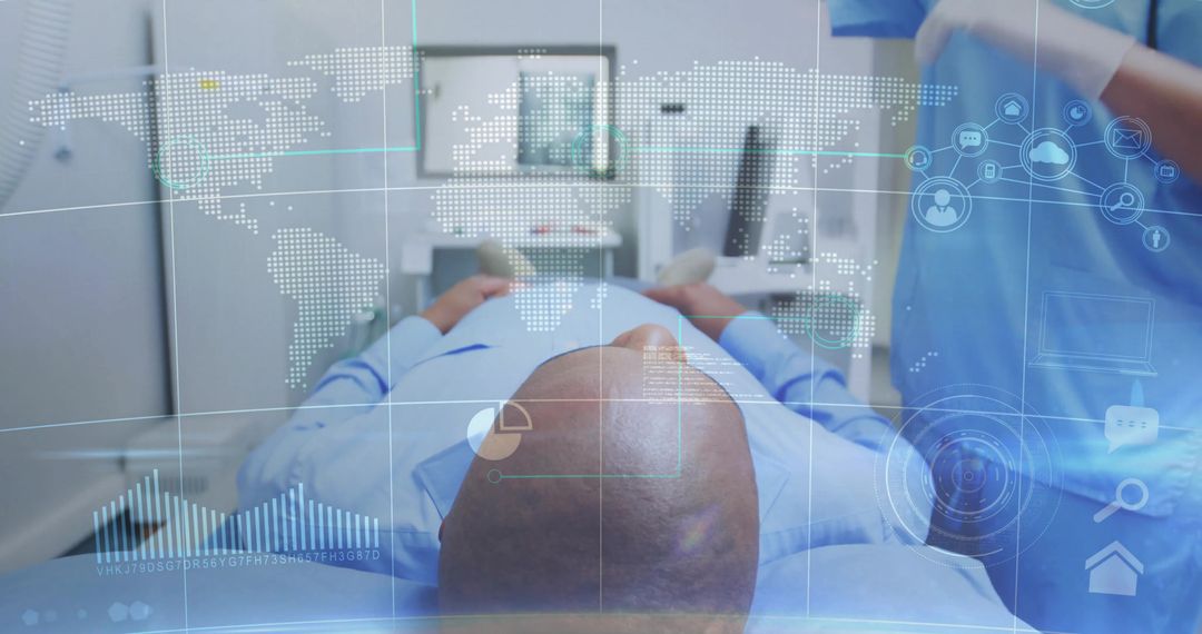 AR Integration in Medical Imaging Technology with Patient and Technician