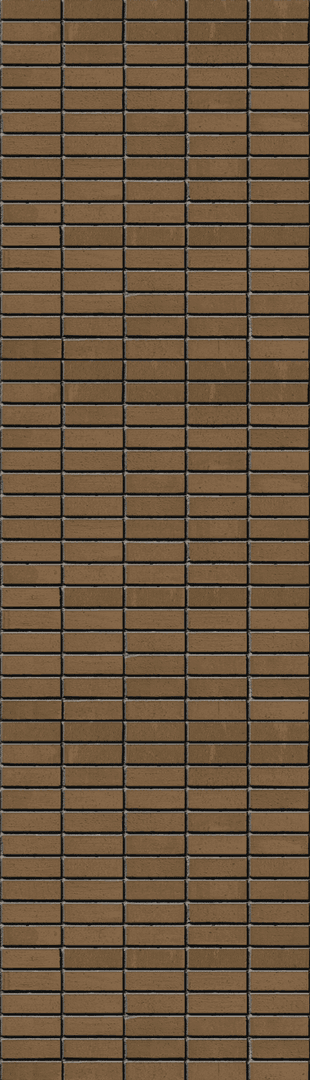 Transparent Background with Brown Brick Tile Pattern