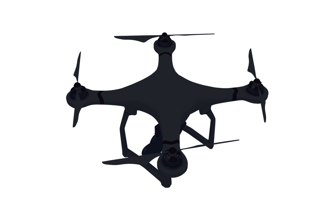 Transparent Quadrotor Drone Hovering with Cloud Feature