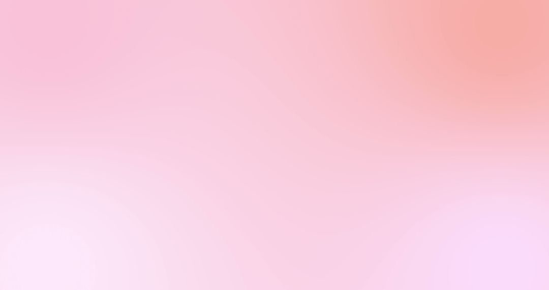 Soft Pink Wavy Gradient Background with Copy Space