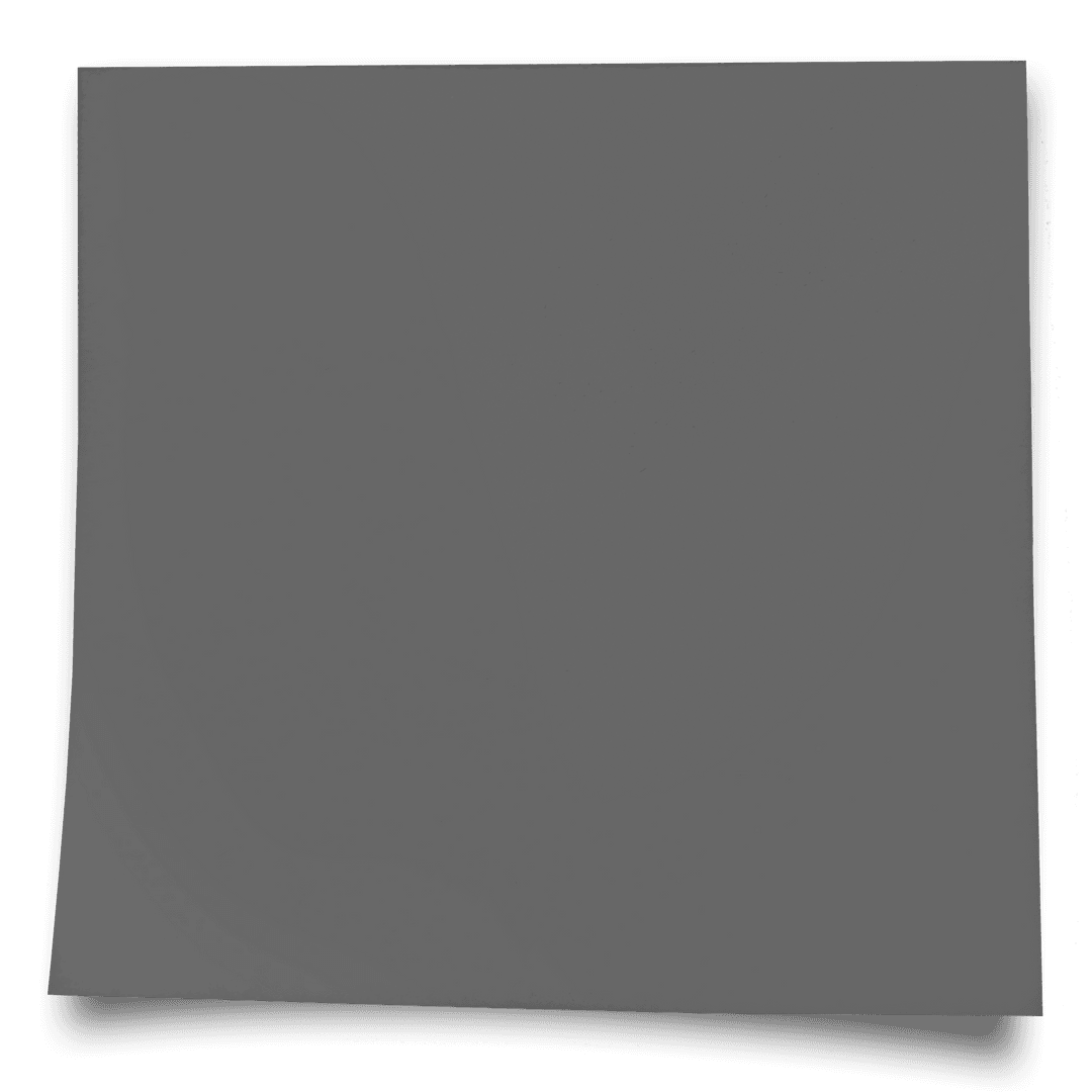 Transparent Gray Adhesive Sheet on Surface