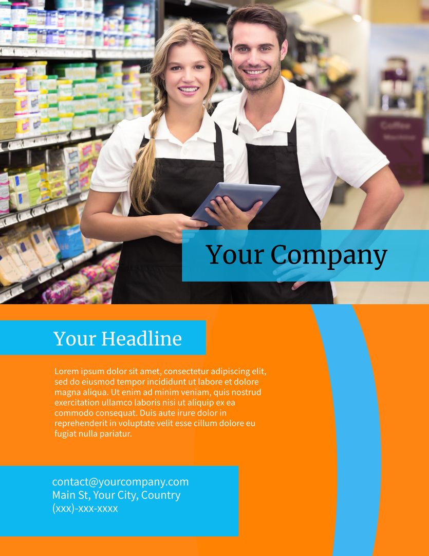 Teamwork and Customer Service in Supermarket Environment