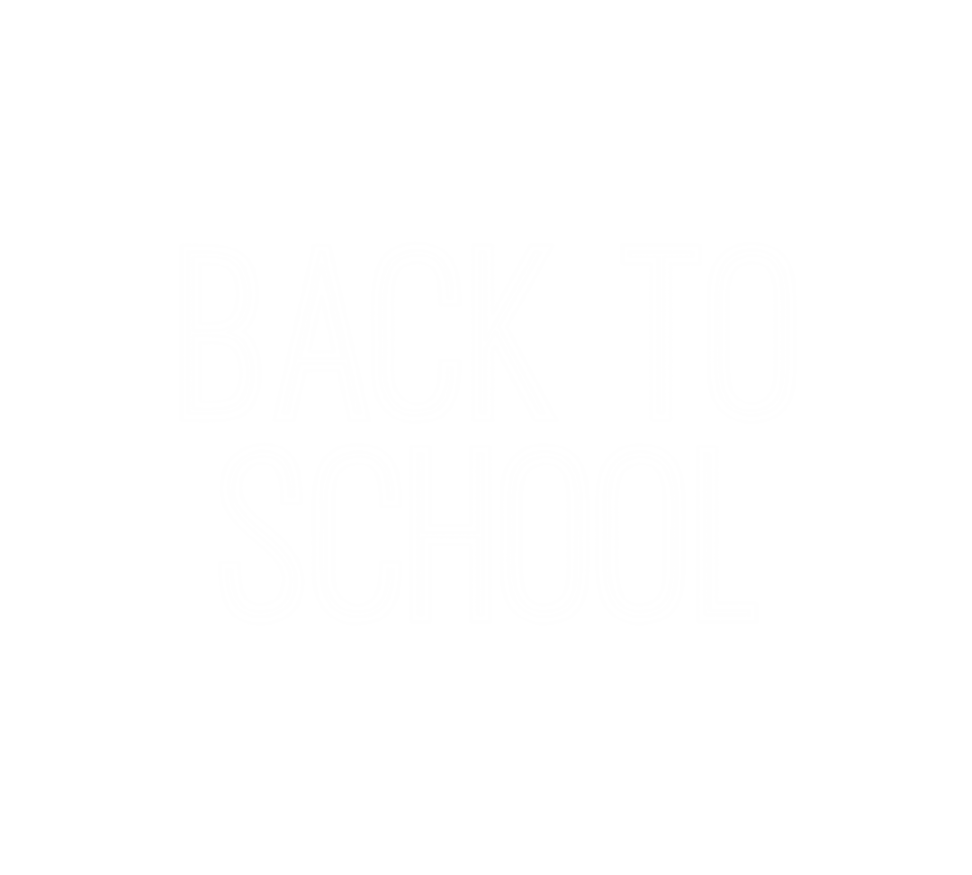 Back to School Text on Transparent Background Education Learning Concept