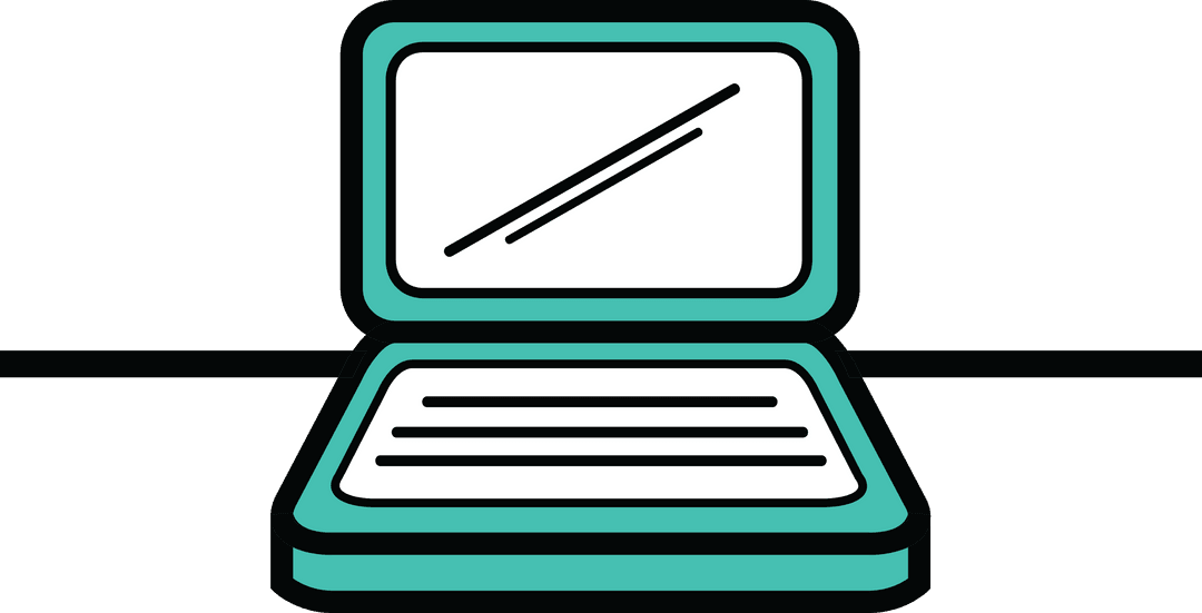 Digital Laptop Symbol on Transparent Background for Computing Concepts - Download Free Stock Images Pikwizard.com