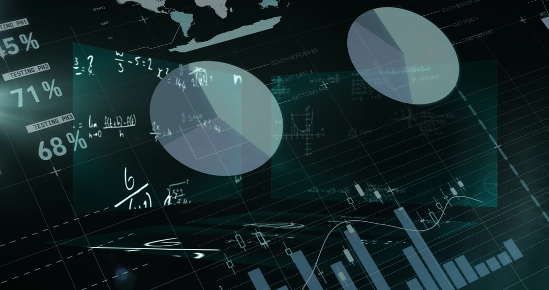 Abstract Math and Science Data Visualization