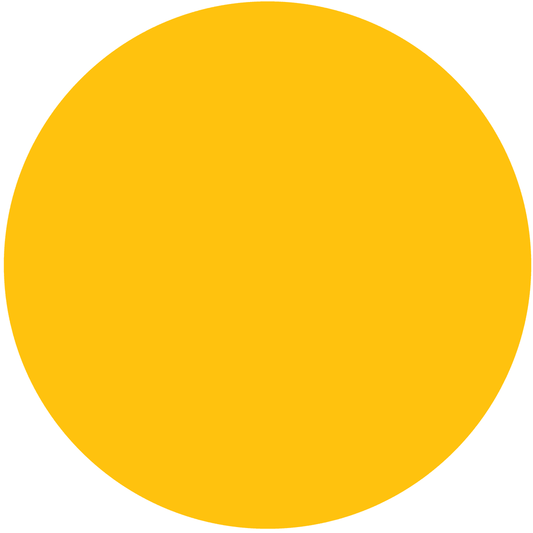 Transparent Background Yellow Circle Digital Illustration