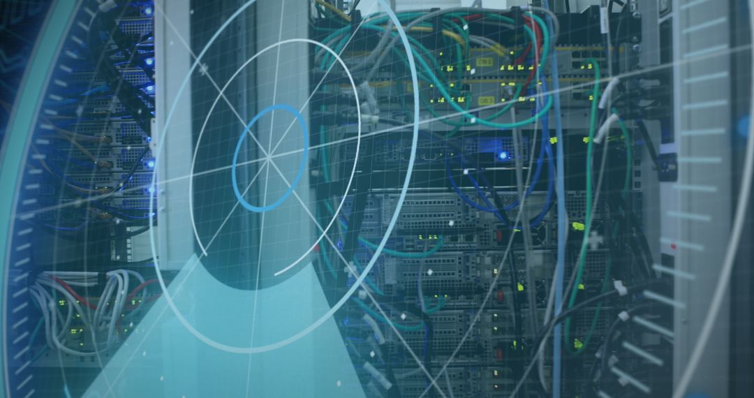 Cutting-Edge Technology and Data Networking Concept