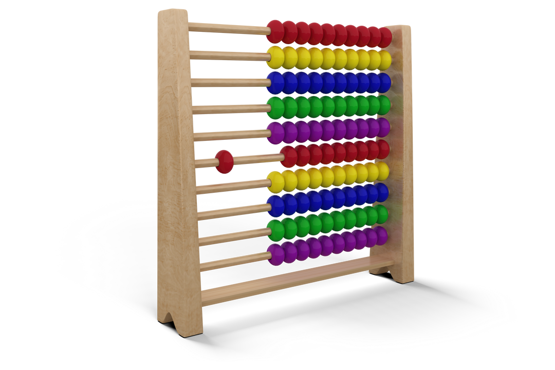 Colorful Abacus Toy Isolation Transparent Background - Download Free Stock Images Pikwizard.com