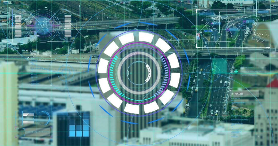 Digital Interface Scanning Cityscape Enables Communication