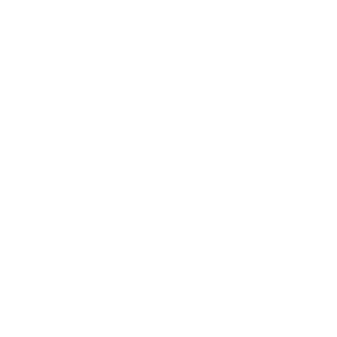 Seamless White Rosettes on Transparent Background