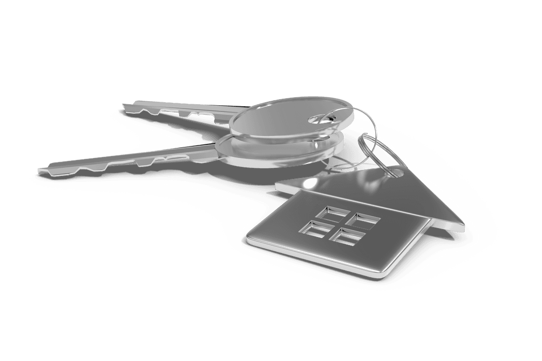 Silver House Keys on Transparent Background for Property Security - Download Free Stock Images Pikwizard.com