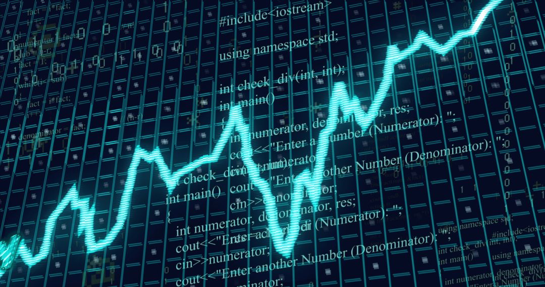 Dynamic Inflation Rate Visualization with Code Overlay
