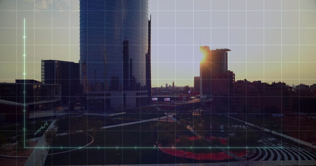 Dynamic Business Park with Overlay of Digital Graphs