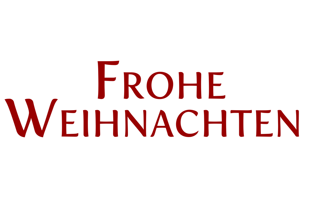 Red Frohe Weihnachten Text on Transparent Background for Holiday Celebrations - Download Free Stock Images Pikwizard.com