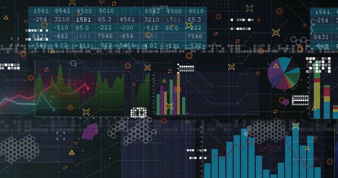 Financial Data Visualization with Dynamic Graphs and Charts