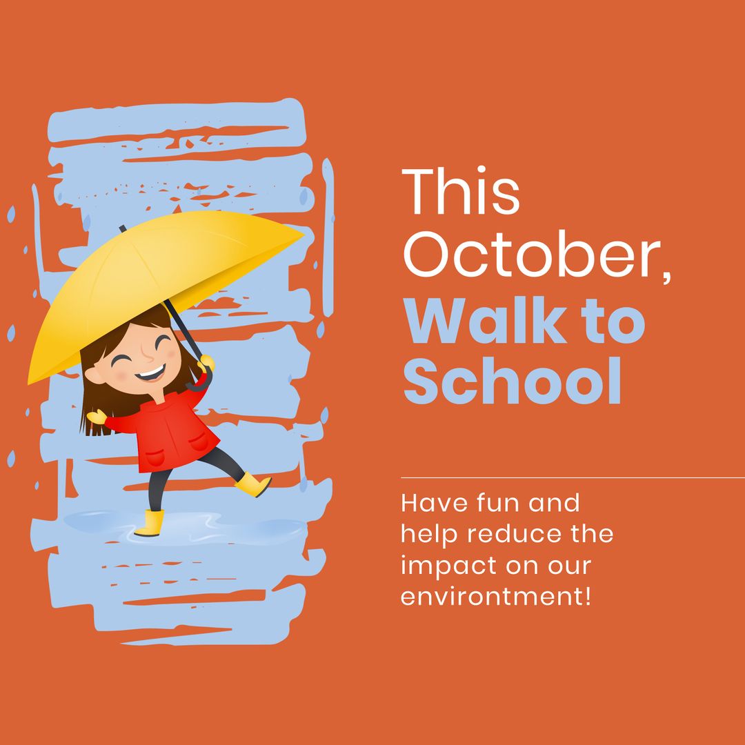 Encouraging Walking to School for a Healthier October
