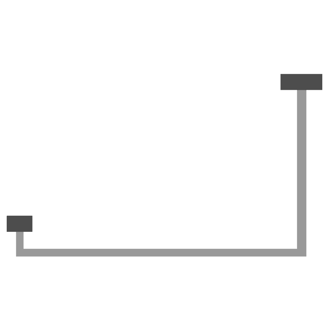 Gray Line with Dual Bars on Transparent Background Ideal for Design Layers - Download Free Stock Images Pikwizard.com