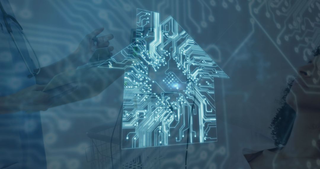 Smart Home Concept with Medical and Technology Fusion