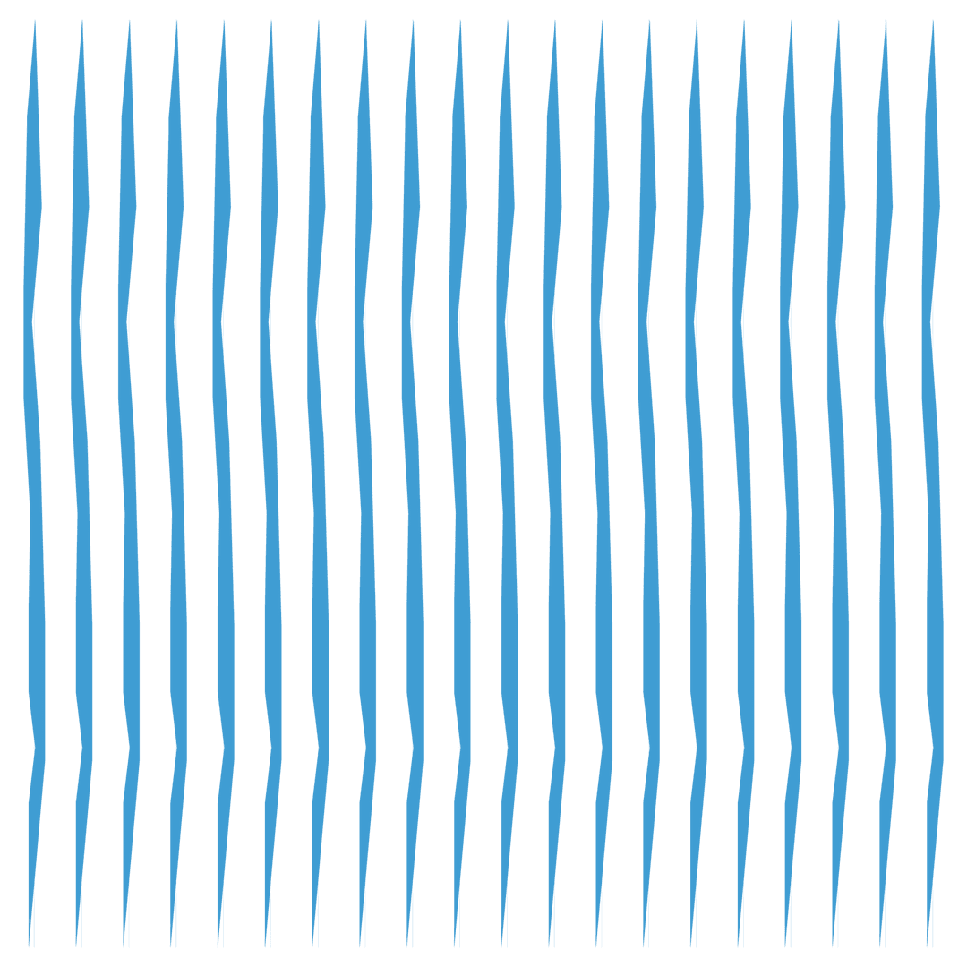 Wavy Blue Stripes Pattern on Transparent Background