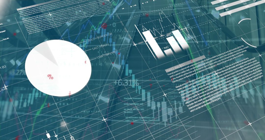 Holographic Financial Data and Code Overlays