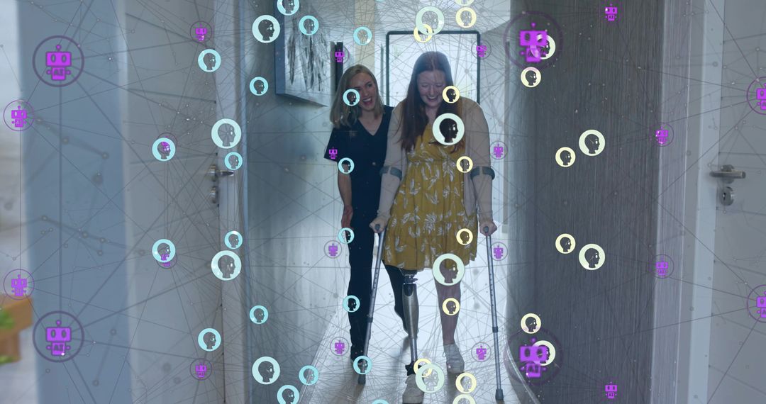 Prosthetic Recovery with Digital Integration in Rehabilitation Center