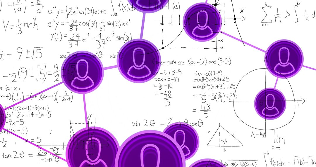 Technology Network Over Mathematical Equations