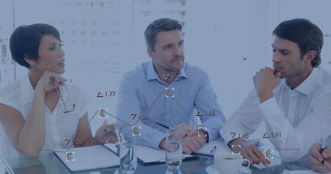 Data Analytics Overlay on Business Meeting Discussion