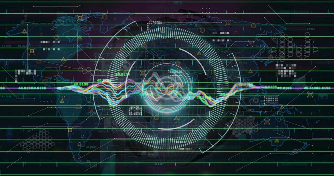 Digital Interface with Data Analytics Visualization