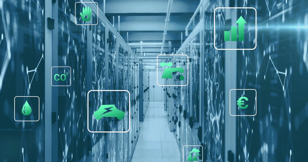 Eco-Friendly Digital Data Center with Overlay Interface