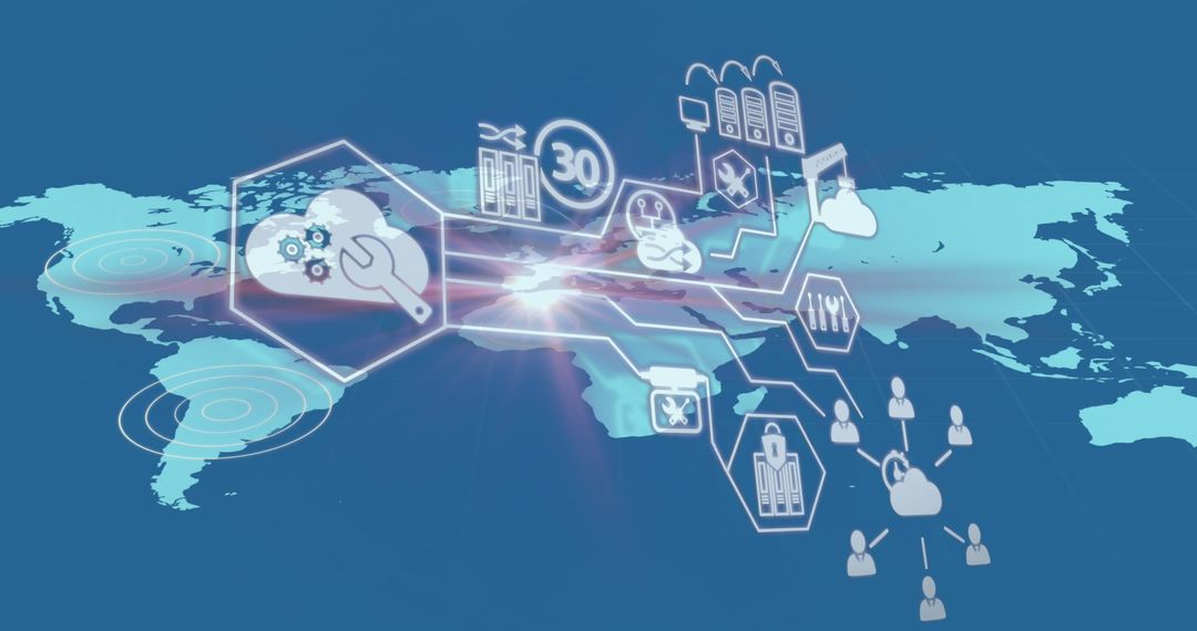 Global Digital Networking Technology Interface