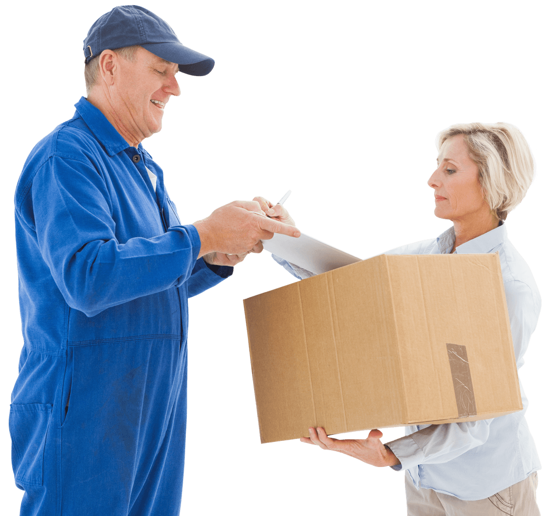 Transparent Delivery Handshake and Package Exchange