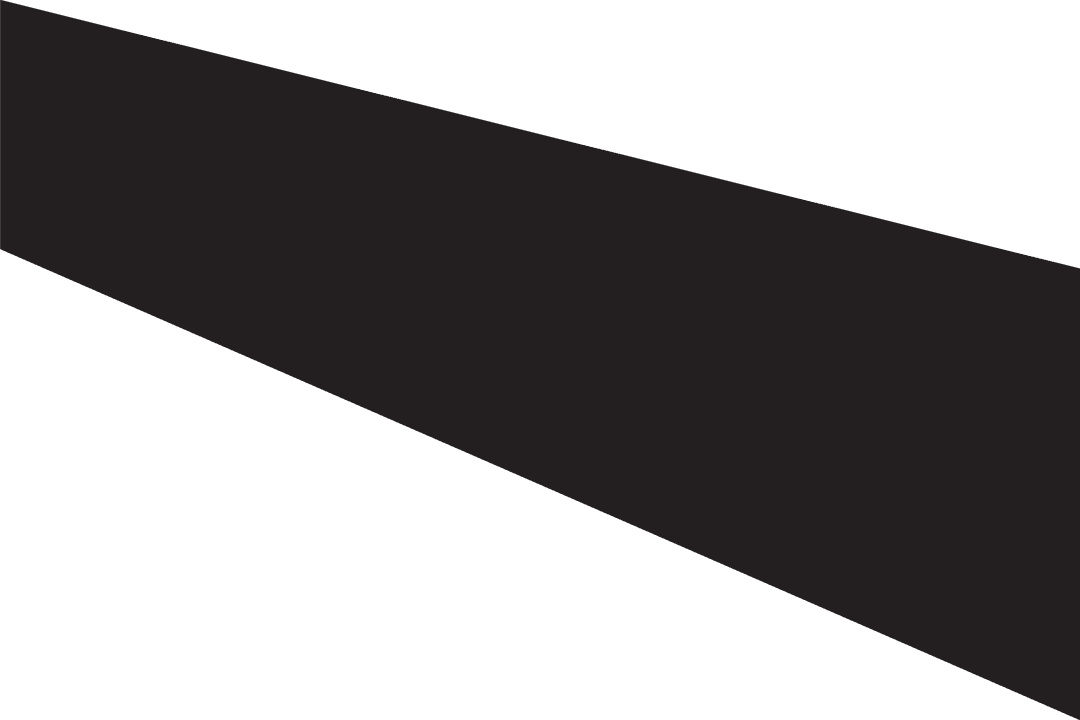 Black Abstract Geometric Shape on Transparent Background