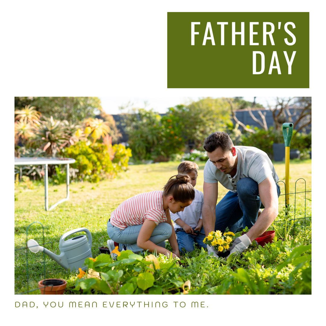 Father Planted Joy and Togetherness for Father’s Day Celebration