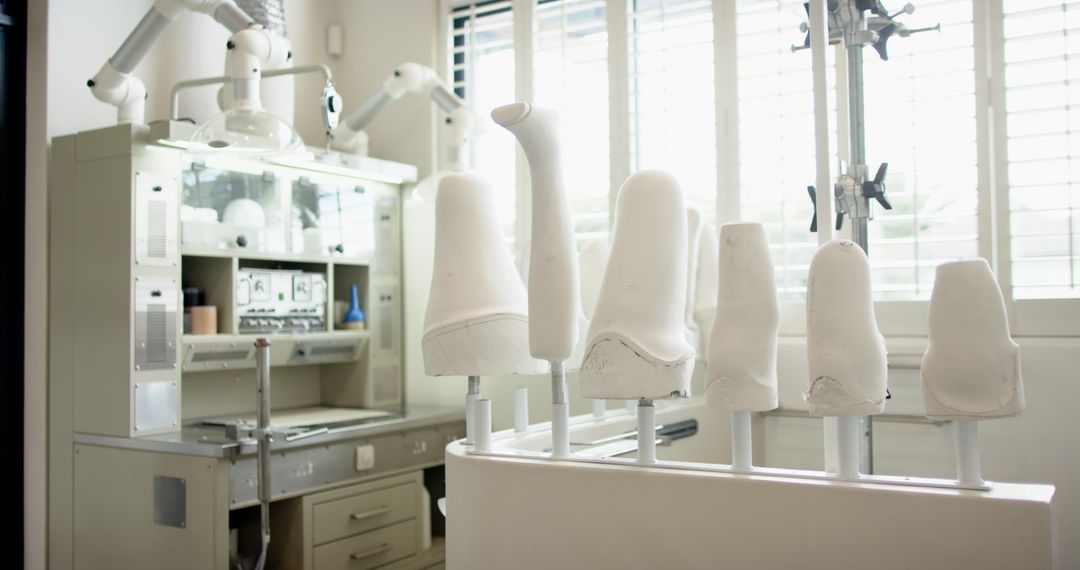 Prosthetic Foot Molds in Innovation Workshop