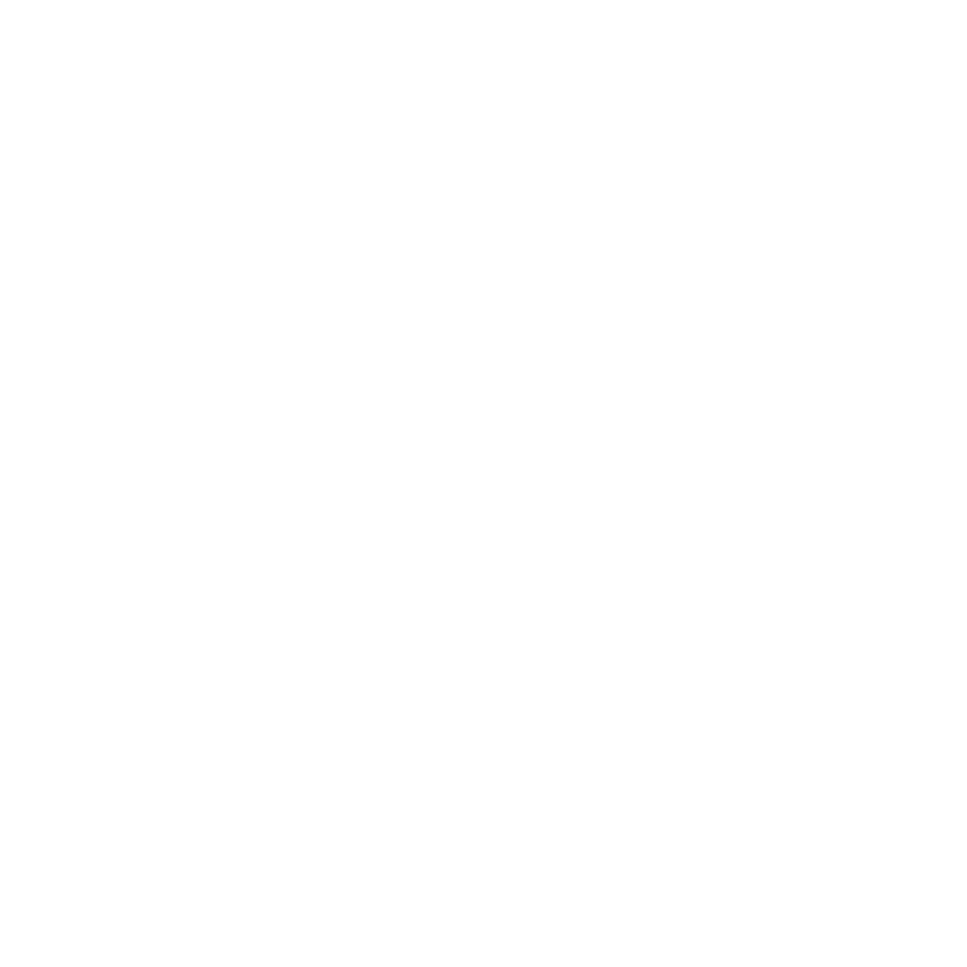 White Circle on Transparent Background with Space for Copy
