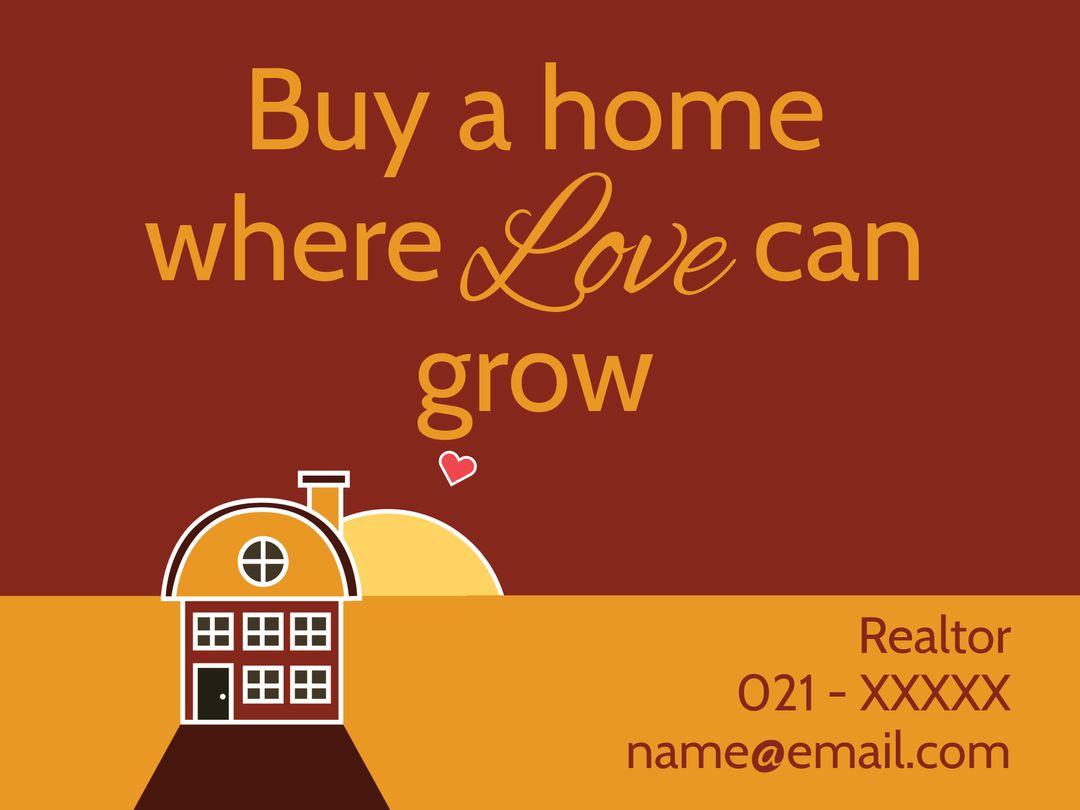 Inviting Graphic Design for Home Buying Promotion